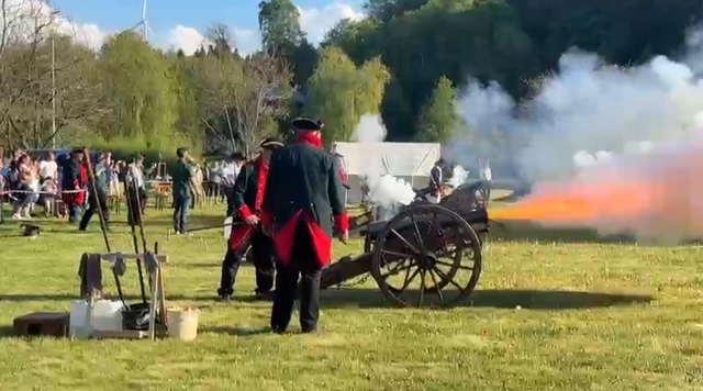 Kanonendonner mit den Gastvereinen