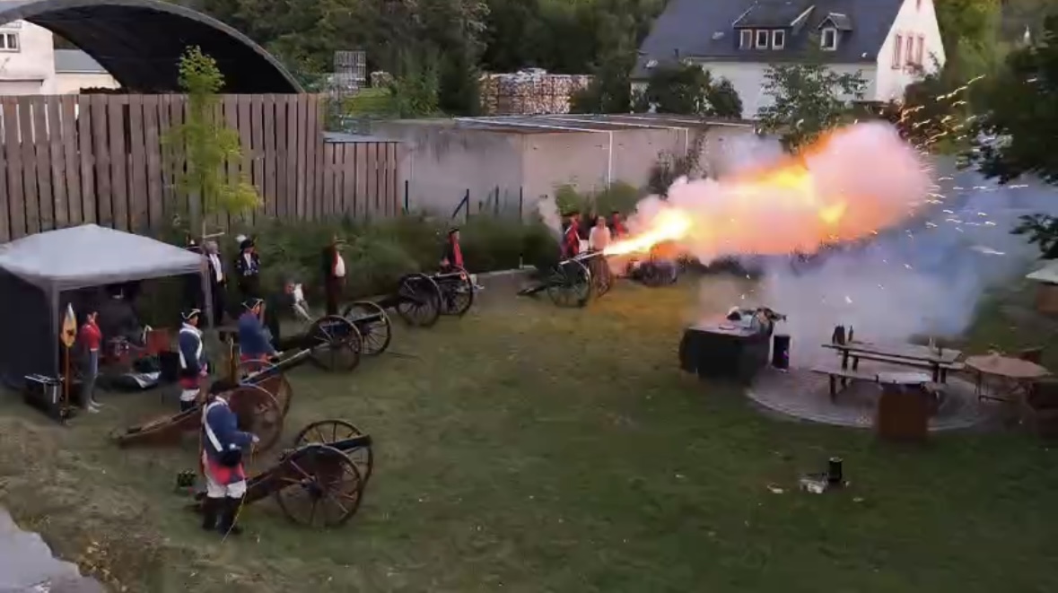 Kanonentreffen im Seminargarten der Stadt Zschopau - 2