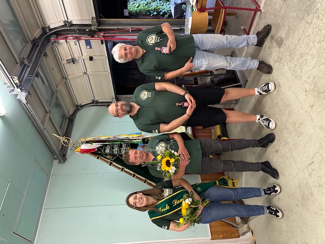 Neuer Schützenkönig ist Frank Groschopf. Erste Dame wurde Luisa Strobel