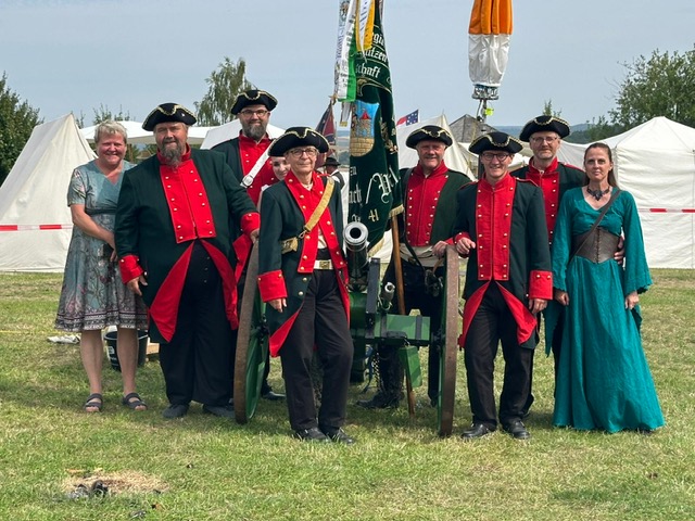 19. Treffen der historischen Artillerie & Brauchtumspflege des VDSK auf der Königspfalz in Tilleda - 2