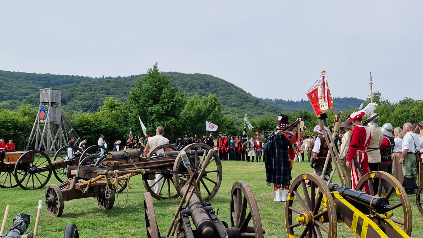 19. Treffen der historischen Artillerie & Brauchtumspflege des VDSK auf der Königspfalz in Tilleda - 3
